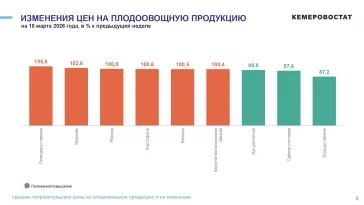 Фото: Кемеровостат: в Кузбассе цены на огурцы за неделю упали на 12,8% 1