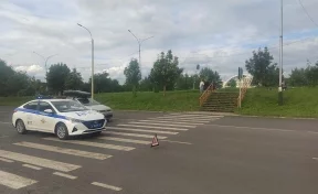 В Кузбассе иномарка сбила 84-летнего мужчину на пешеходном переходе