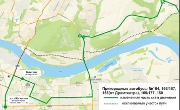 Фото: Ещё семь автобусов изменили движение в связи с ремонтом моста в Кемерове 4
