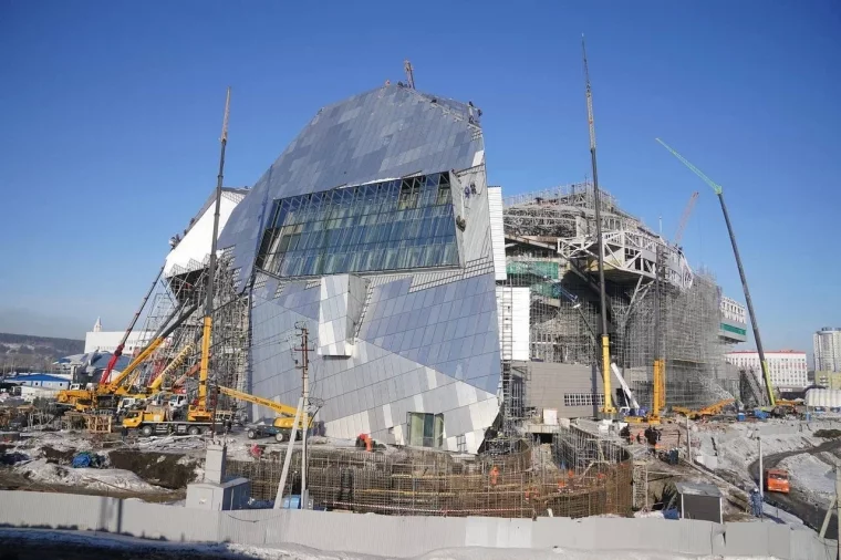 Фото: Губернатор провёл строительный штаб в Музейно-театральном комплексе в Кемерове 2