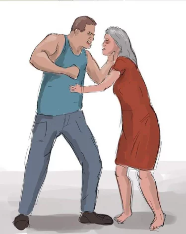 Новокузнечанин избил женщину во время ссоры