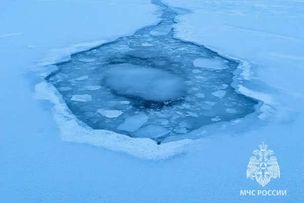 В Нижнем Новгороде рыбак провалился под лёд
