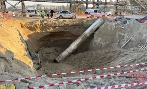 При строительстве Амурского газохимического комплекса после падения трубы погиб рабочий