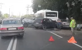 В Кемерове произошло массовое ДТП с автобусом, есть пострадавшие