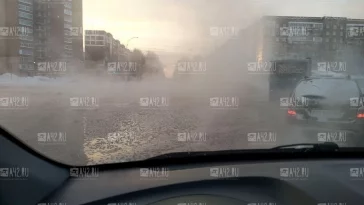 Фото: В Кемерове вода затопила новый участок Комсомольского проспекта 1