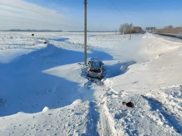 Фото: Один человек получил травмы в ДТП на трассе Новосибирск — Юрга 3