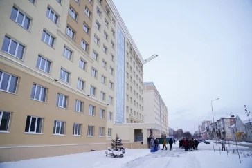 Фото: В Кемерове после капитального ремонта открылось общежитие КузГТУ — первый объект межвузовского кампуса 2