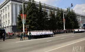 Власти Кемерова напомнили об ограничениях из-за репетиции Парада Победы 4 мая