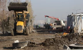 В Кемерове почти закончили строительство нового участка улицы Дружбы от Баумана до Двужильного