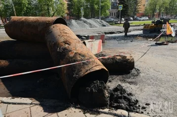 Фото: На Советском проспекте в Кемерове уложили 150 метров ливневой канализации 1