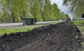 В Кемерове вдоль улицы Ногинской появится пешеходный тротуар