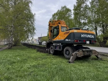 Фото: В Кемерове вдоль улицы Ногинской появится пешеходный тротуар 1