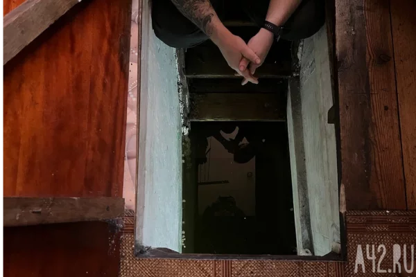 Гость-ротан: карпам в подвале подтопленного дома в Белове привезли пополнение и установили аэратор