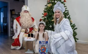 Аквариум подарил 6-летней девочке из Юрги губернатор Кузбасса Илья Середюк