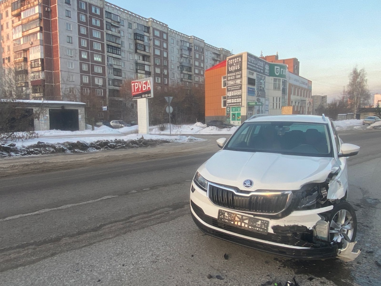 В Новокузнецке ГАИ ищет очевидцев ДТП на Транспортной улице 