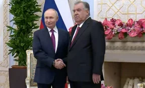 Президенты России и Таджикистана Путин и Рахмон начали переговоры