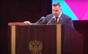 Переизбранный глава Новокузнецка Сергей Кузнецов торжественно вступил в должность