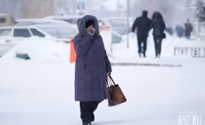 Кузбассовцам рекомендовали соблюдать меры безопасности в морозную погоду