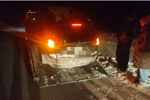 Спасатели помогли женщине с тремя детьми, у которой в дороге сломался автомобиль 