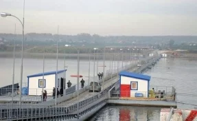 В кузбасском городе закрыли мост