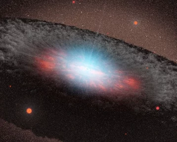 Фото: Учёные открыли спаренные чёрные дыры 1