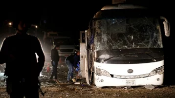 Фото: В Египте взорвался автобус с туристами 1