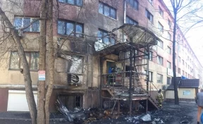 Стала известна причина пожара в магазине на первом этаже жилого дома в Кемерове