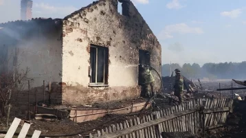 Фото: Власти Кузбасса назвали причину масштабных пожаров в трёх сёлах 1
