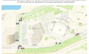 В Кемерове 11 апреля изменят движение в районе Олимпийского парка