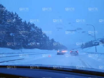 Фото: Очевидцы сообщили о многочисленных ДТП на Леснополянском шоссе в Кемерове 2
