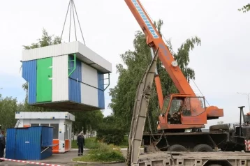 Фото: Ещё пять незаконно установленных ларьков демонтируют в Кемерове 1