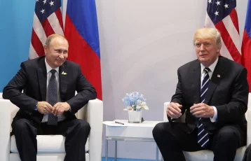 Фото: Путин и Трамп общались вдвое дольше положенного времени 1