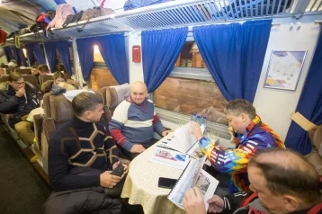 Фото: Железнодорожный экспресс до Шерегеша отправился в первый в этом сезоне рейс 1