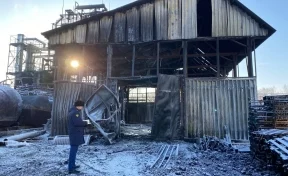 Прокуратура Кузбасса начала проверку после пожара на складе завода в Кемерове