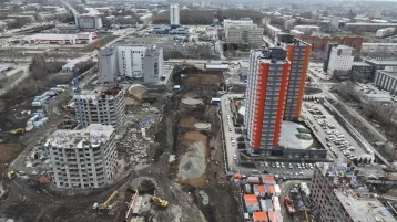 Фото: Мэр Кемерова: началось строительство пешеходного бульвара у здания налоговой инспекции 1