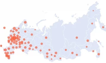 Фото: Количество больных коронавирусом в России на 13 мая 1