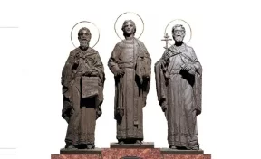 В Кузбассе появится скульптура святых мучеников Гурия, Самона и Авива