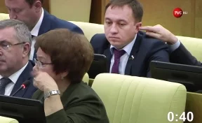 Почесал коллеге ухо: в Госдуме прокомментировали инцидент во время заседания