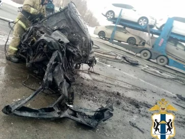 Фото: Подросток на угнанном «КАМАЗе» устроил смертельное ДТП с фурами под Новосибирском 2