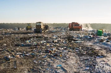 Фото: В Гурьевске возникла проблема с вывозом мусора из-за приостановки приёма отходов на полигоне 1