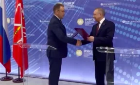 Глава Кузбасса Середюк договорился о сотрудничестве с губернатором Санкт-Петербурга Бегловым