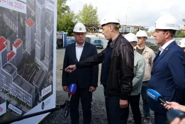 Фото: Дома по 16 этажей: Дмитрий Анисимов рассказал о новом ЖК на улице Гагарина в Кемерове 2