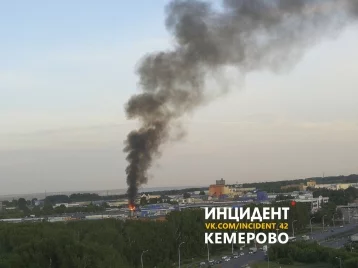 Фото: На улице Тухачевского в Кемерове снова произошёл пожар 1
