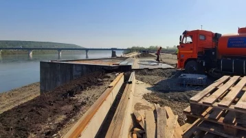 Фото: «Уже приобретает свои очертания»: кузбасские власти рассказали, как продвигается строительство набережной Томи 1