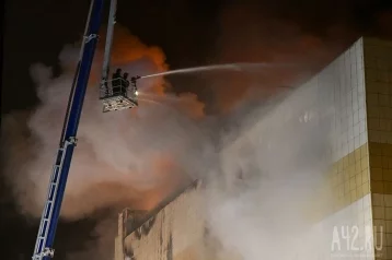 Фото: МЧС: посетителей с горящего здания «Зимней вишни» снимали даже с крыши 1