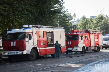 Фото: В Ленинском районе Кемерова произошёл пожар 1