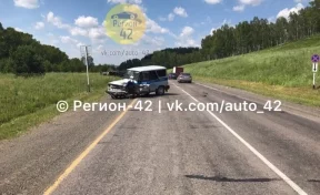 Стали известны детали аварии с полицейской машиной на кузбасской трассе