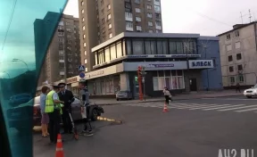 Стали известны подробности ДТП на перекрёстке улиц Красноармейской и Мичурина в Кемерове