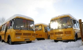 Кузбасский автопарк пополнился 70 новыми школьными автобусами