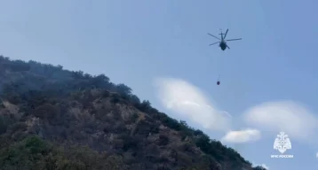 Фото: МЧС: ландшафтный пожар в Крыму локализован, вертолётами сброшено 162 тонны воды 1